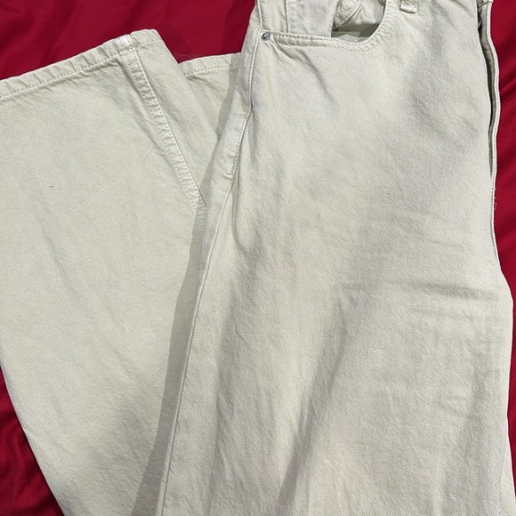 Green boyfriend jeans - Picture 3 of 3